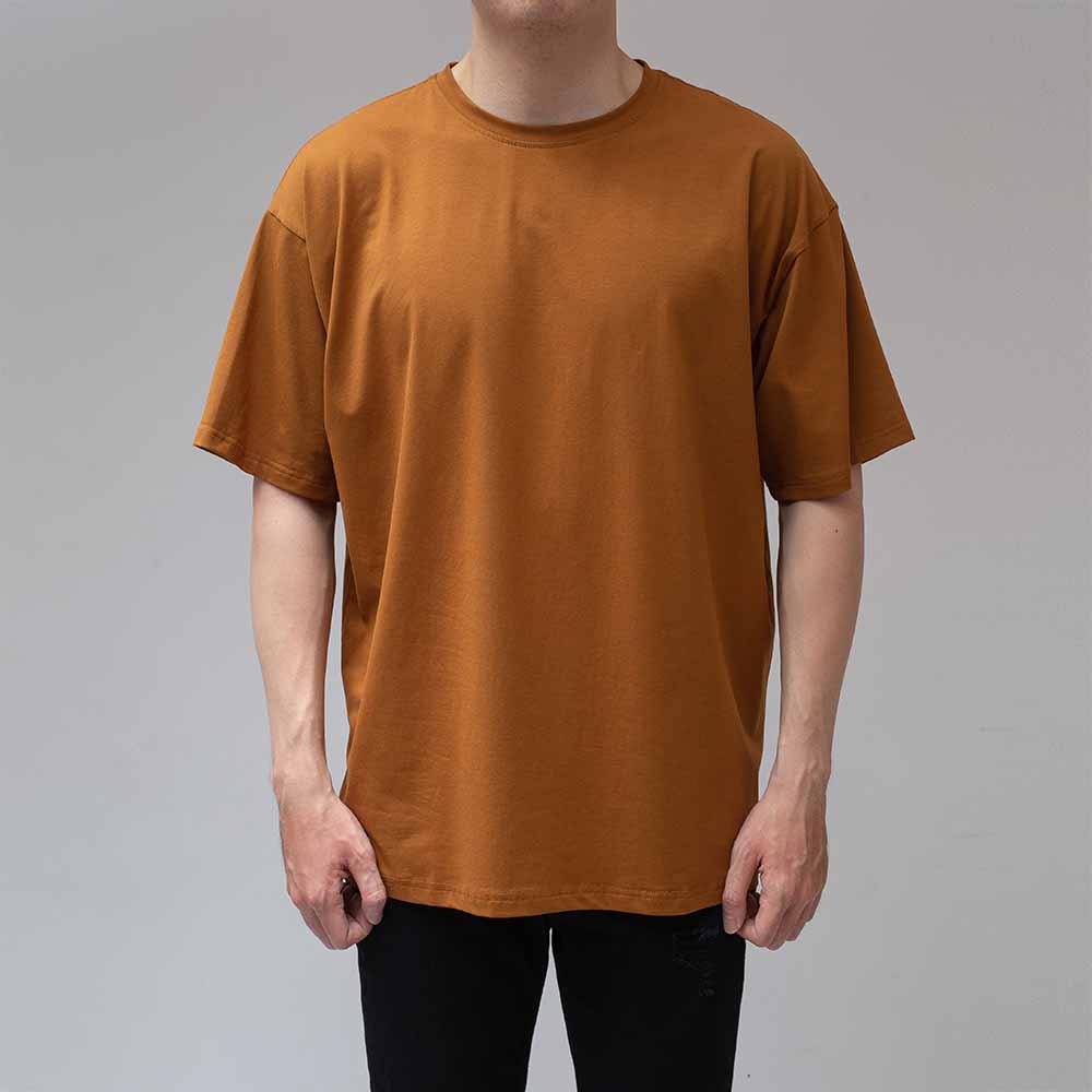 Basic Loose Tee – Brown